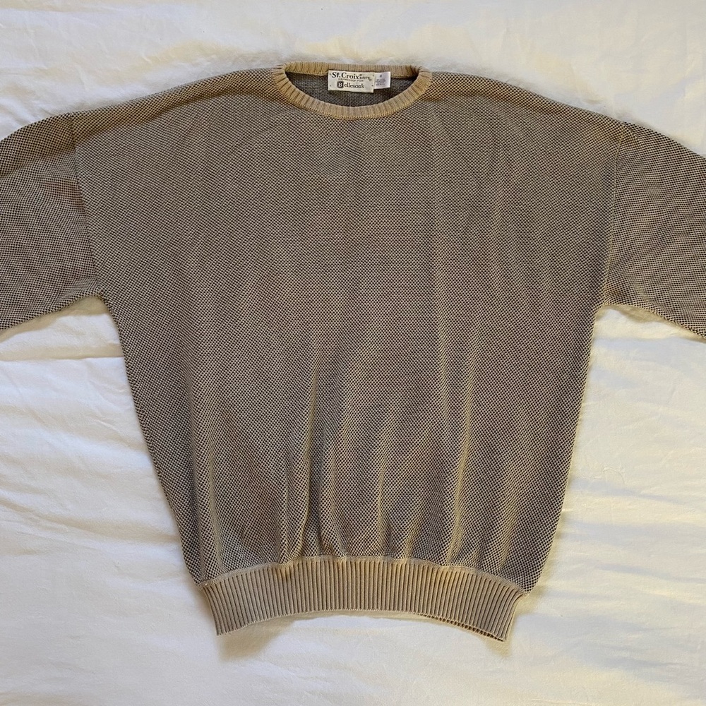 St. Croix Knits for Belleson’s Men’s Sweater